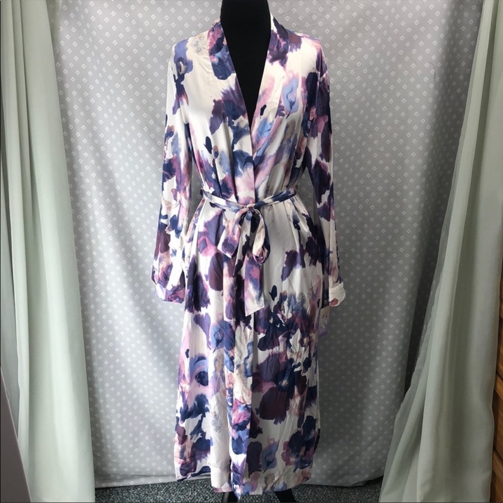 Stars Above Cream and Purple Robe